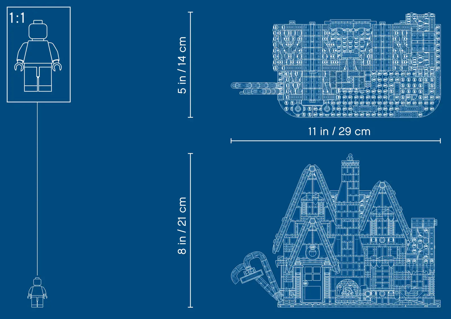 Maison Lego de Pain d'Épices Montessori
