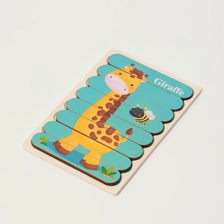 Puzzles double face Montessori