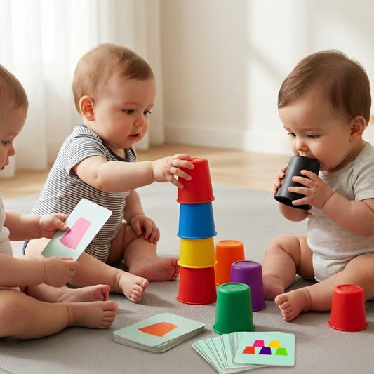 Jeu de Tri de Gobelets Montessori