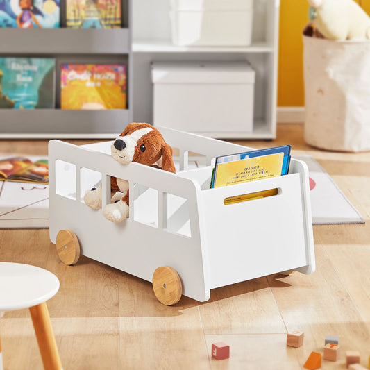Coffre à Jouets Bus Montessori