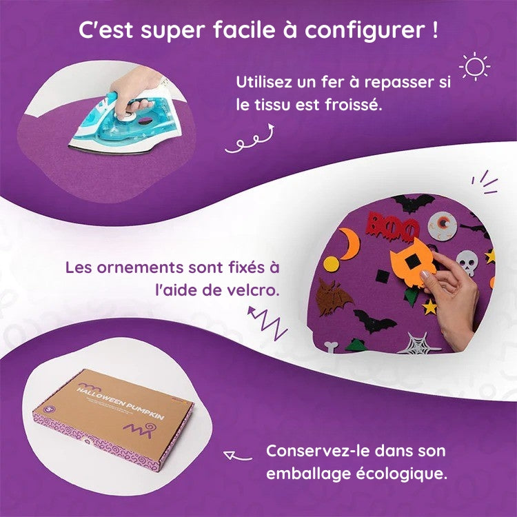 Citrouille d'Halloween Montessori
