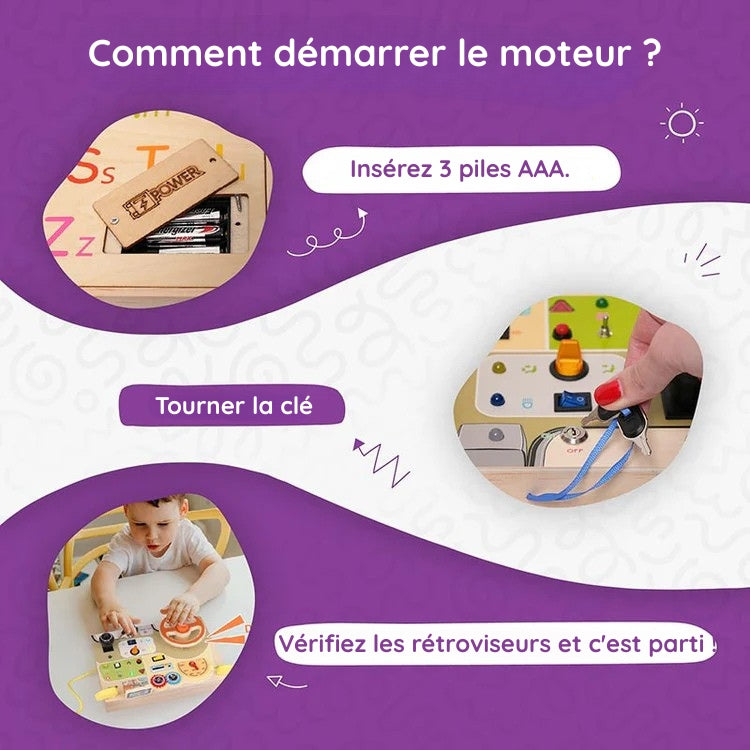 Tableau de bord Montessori