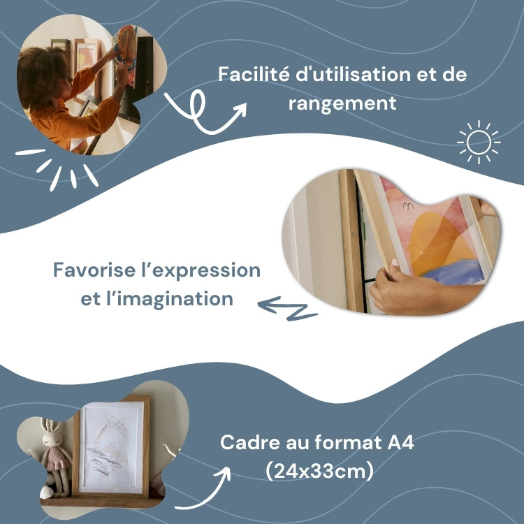 Cadre à Dessins Montessori
