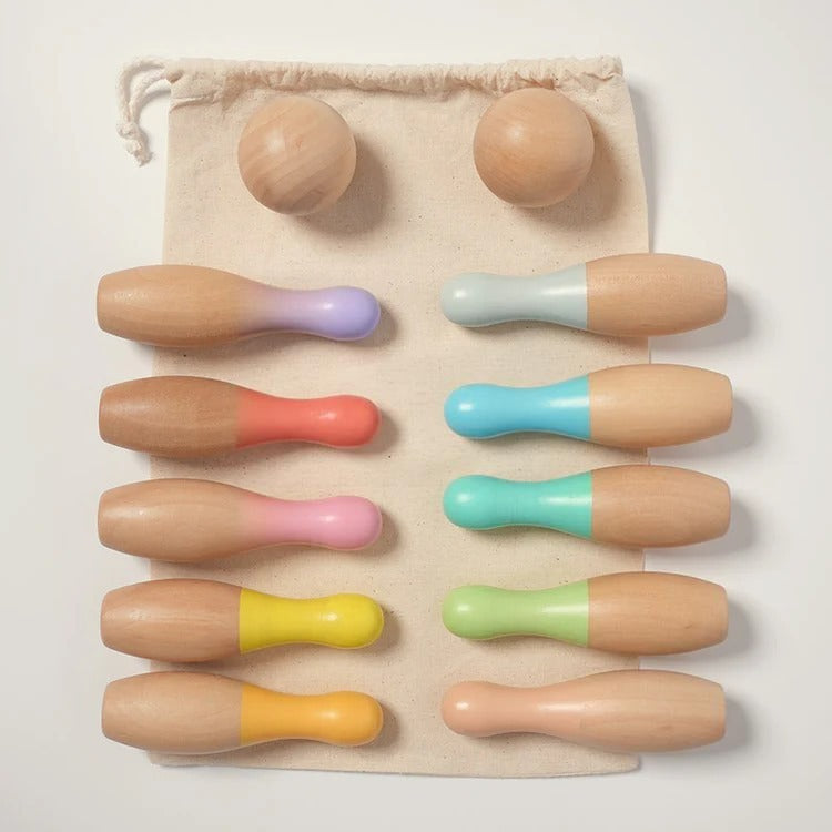 Jeu de bowling Montessori