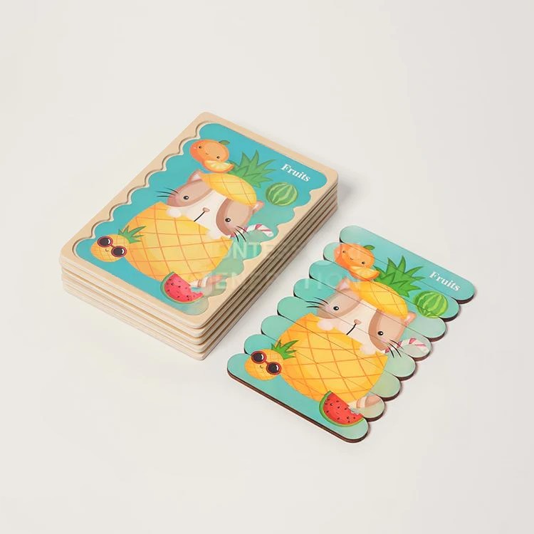 Puzzles double face Montessori