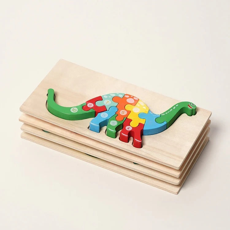 Puzzle en bois Montessori