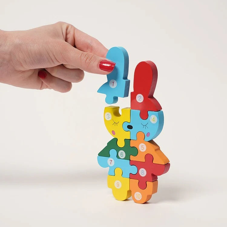 Puzzle en bois Montessori
