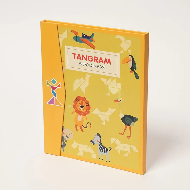 Livre magnétique Tangram Montessori