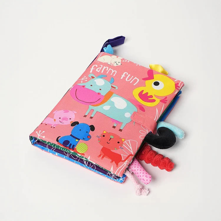 Livre souple Montessori pour bébés