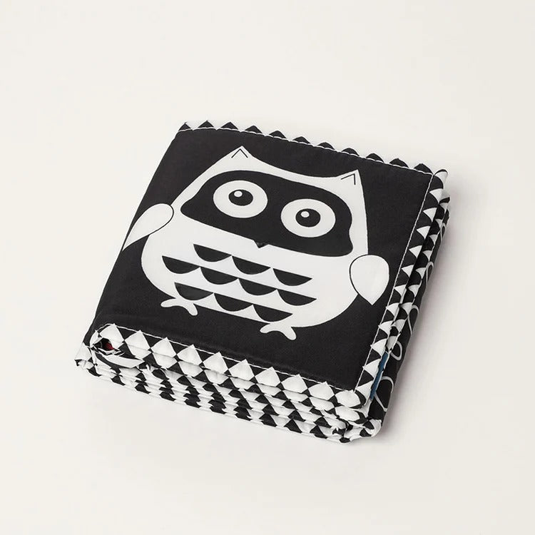 Livre contrasté Montessori pour nouveau-nés