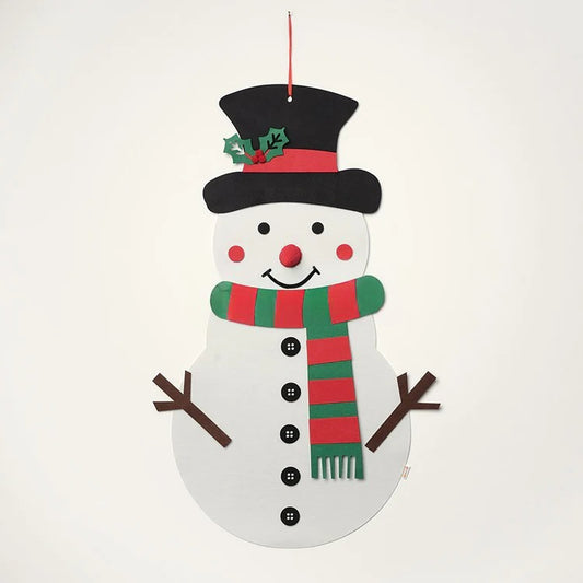 Bonhomme de neige Montessori