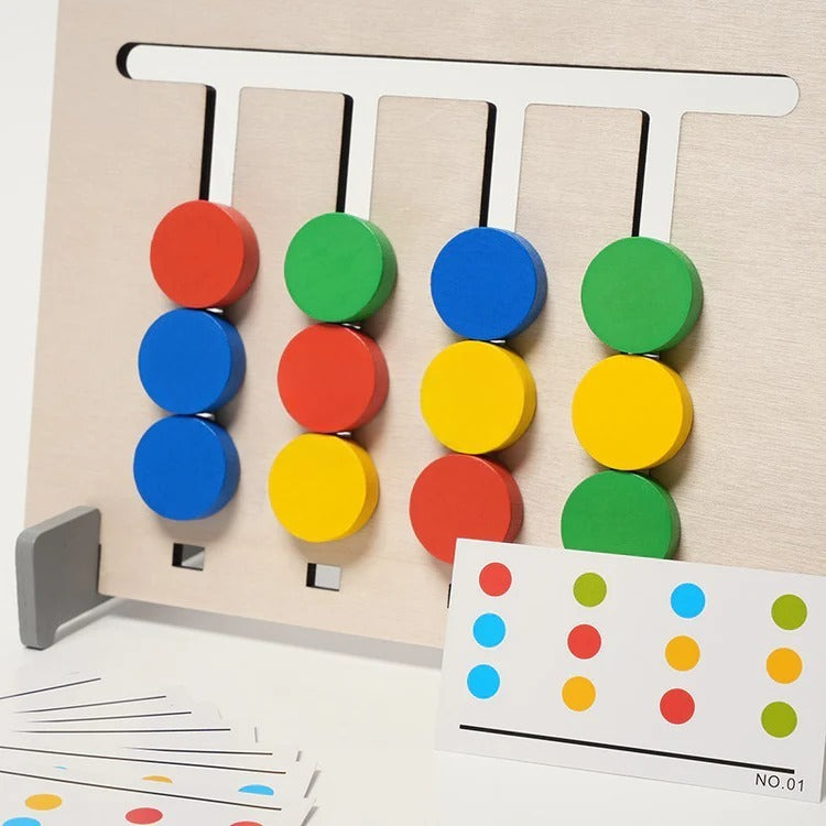 Jeu d'association double face Montessori