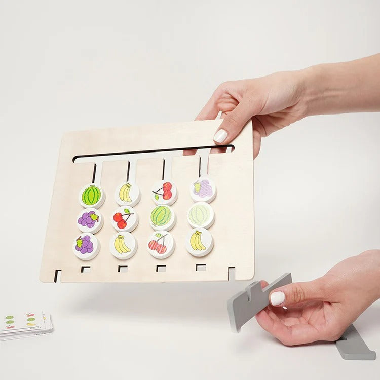 Jeu d'association double face Montessori