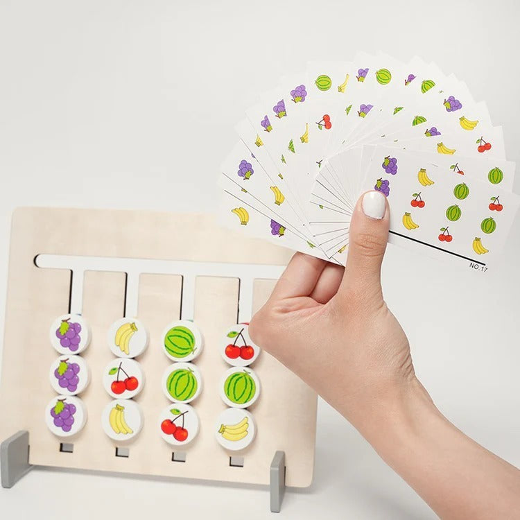 Jeu d'association double face Montessori
