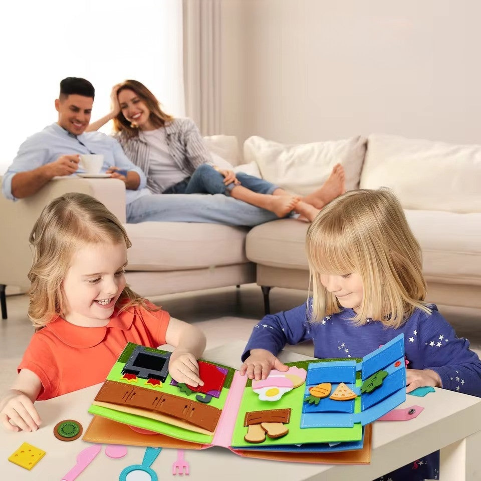 Livre Sensoriel Montessori