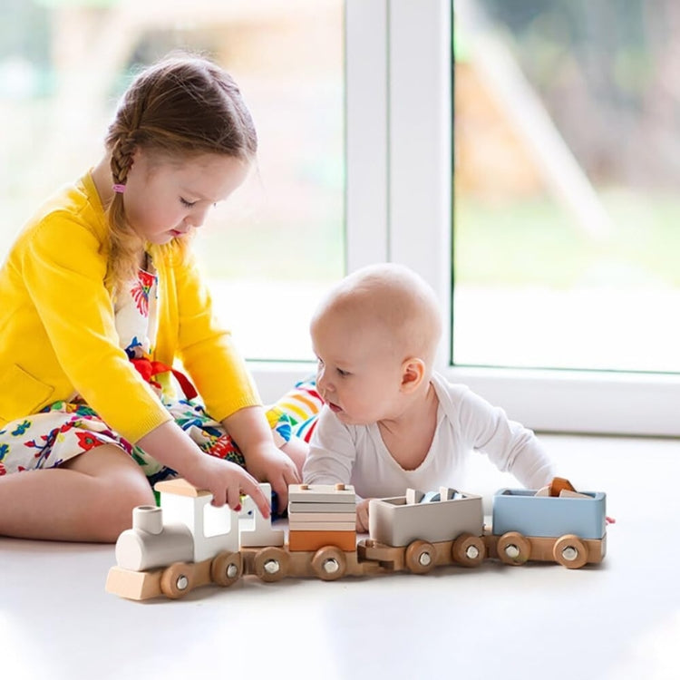 Train en Bois Montessori