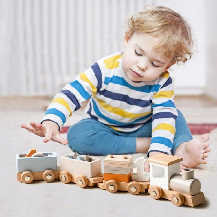 Train en Bois Montessori