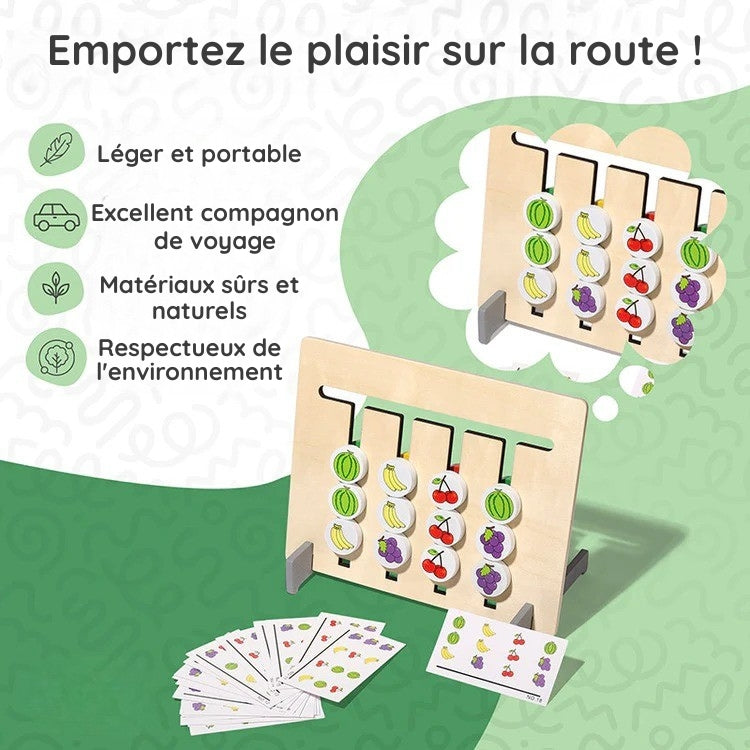 Jeu d'association double face Montessori