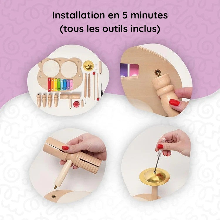 Ensemble de percussions Montessori