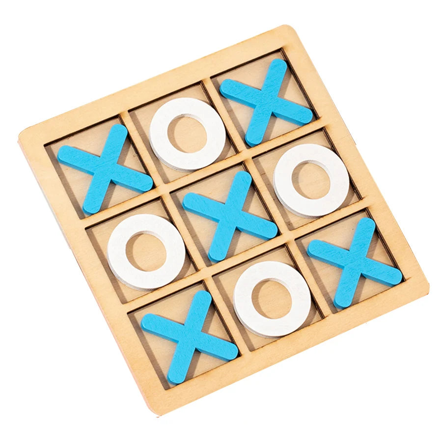 Jeu de Morpion en Bois Montessori