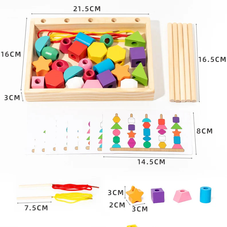 Jeu de Perles à Empiler Montessori
