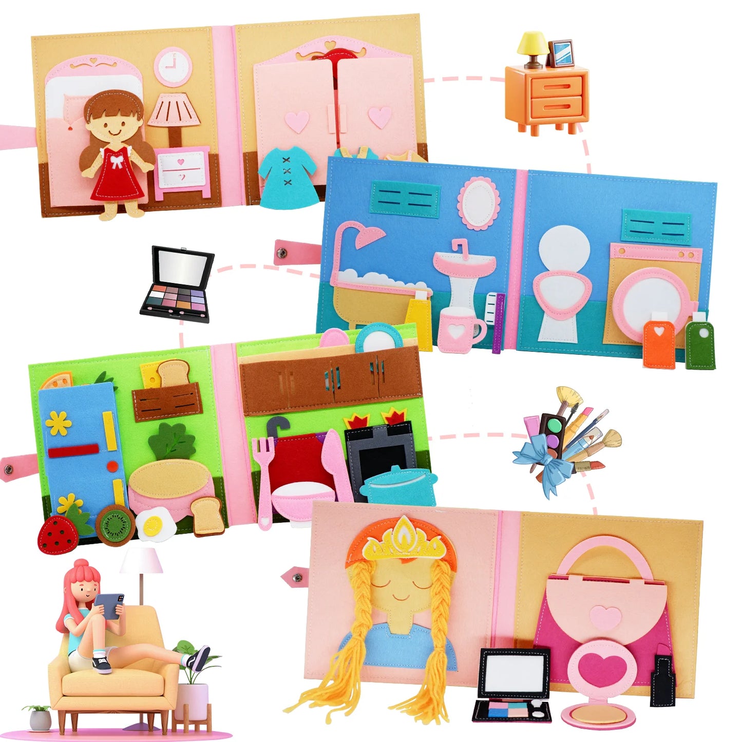 Livre Sensoriel Montessori