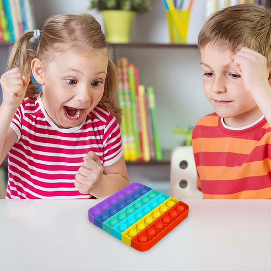 LOT DE 4 Pop it en silicone Montessori