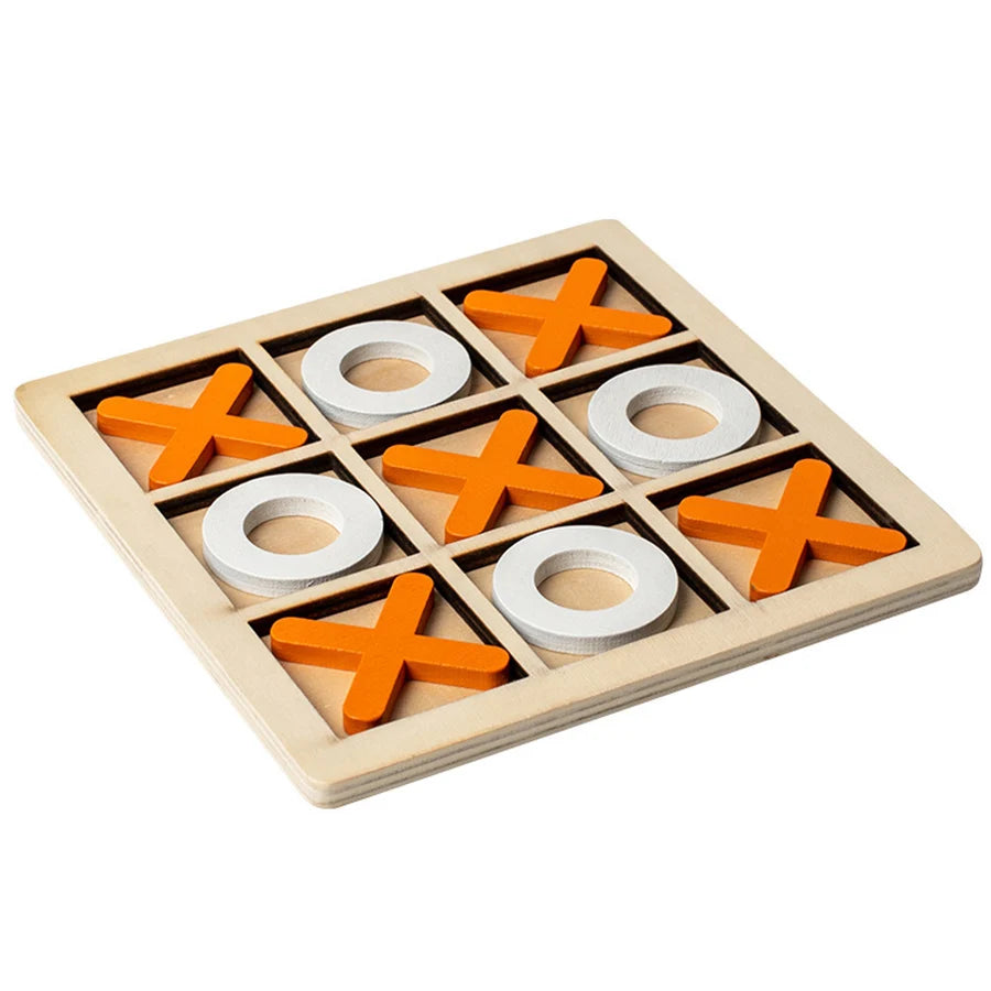 Jeu de Morpion en Bois Montessori
