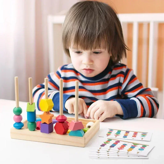Jeu de Perles à Empiler Montessori