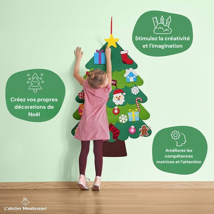 Sapin de Noël Montessori