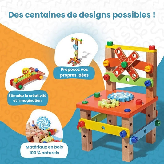 Chaise Montessori DIY amusante