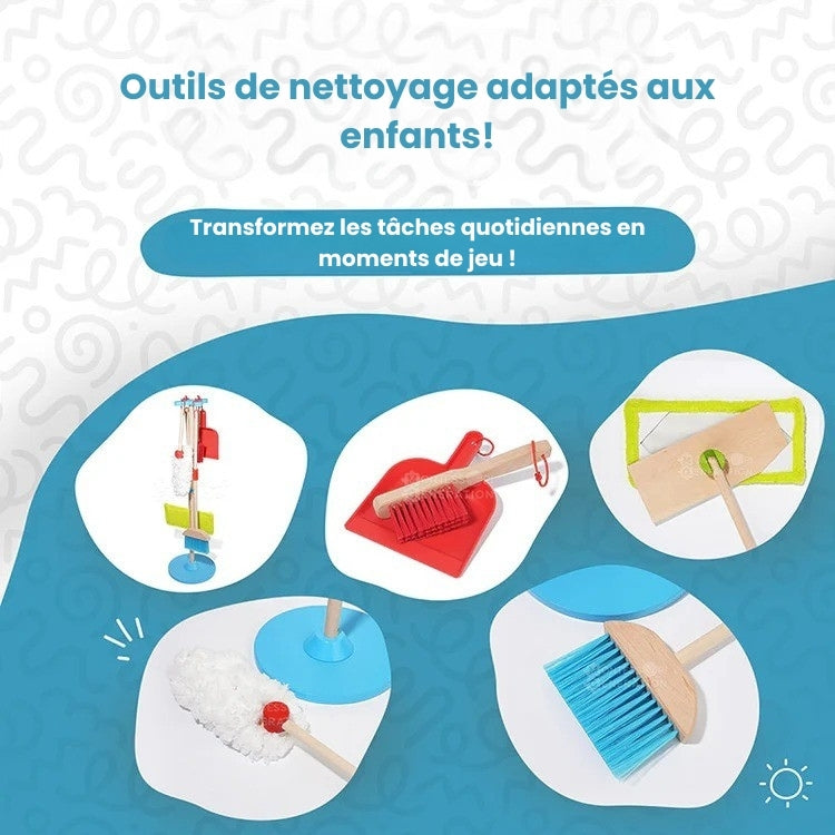 Kit de nettoyage Montessori