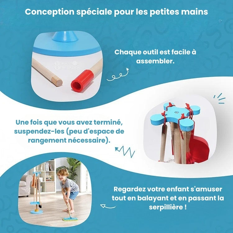 Kit de nettoyage Montessori