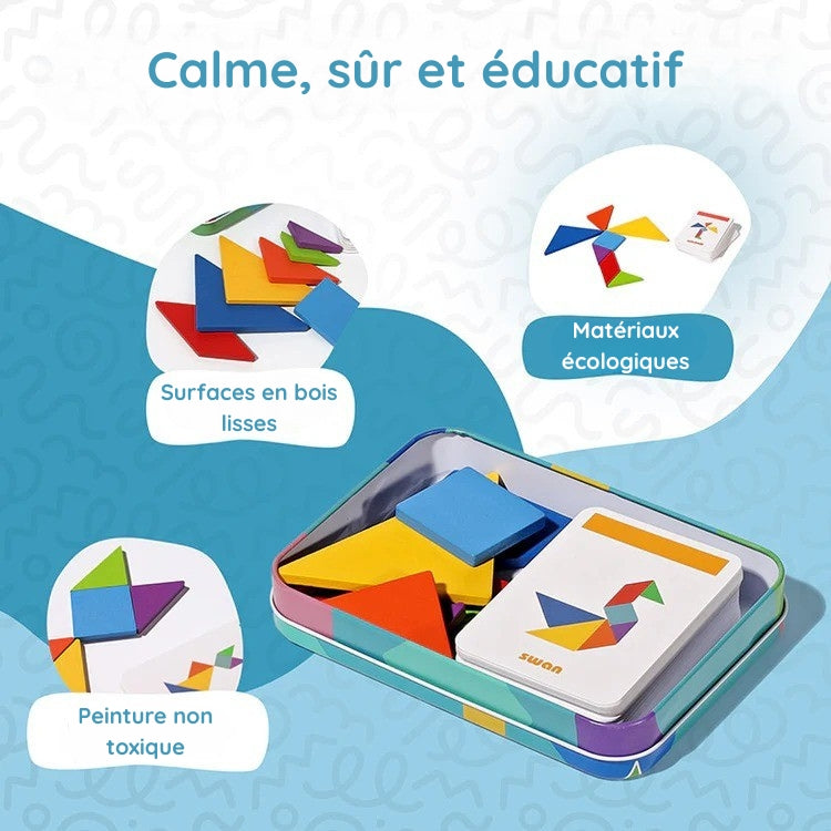 Puzzle de tri Montessori