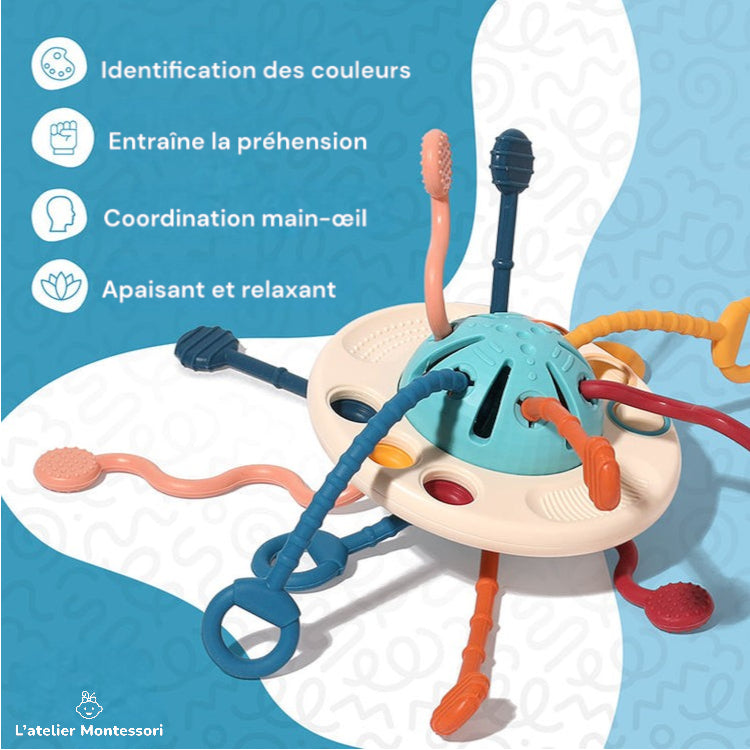 Jouet Sensoriel Montessori en Silicone