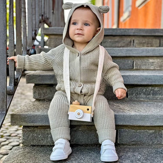 Appareil photo en bois Montessori