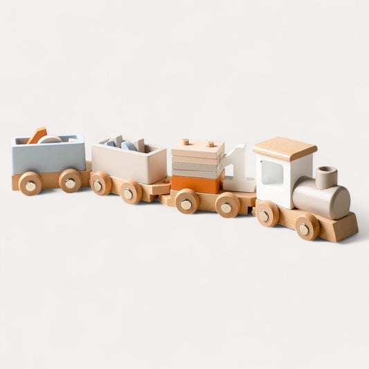 Train en Bois Montessori
