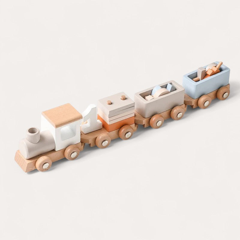 Train en Bois Montessori
