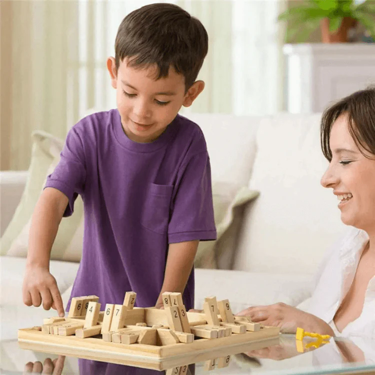 Jeu de chiffres Montessori