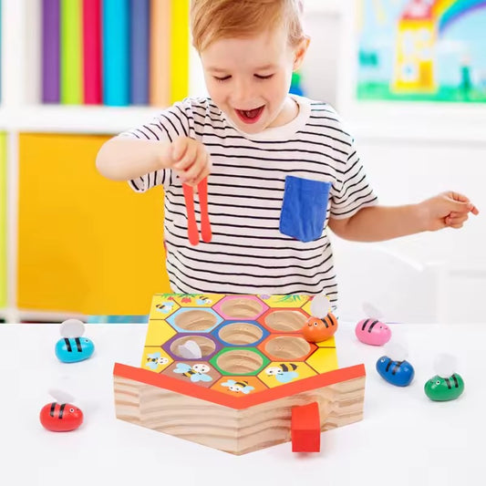Boîte à abeilles Montessori