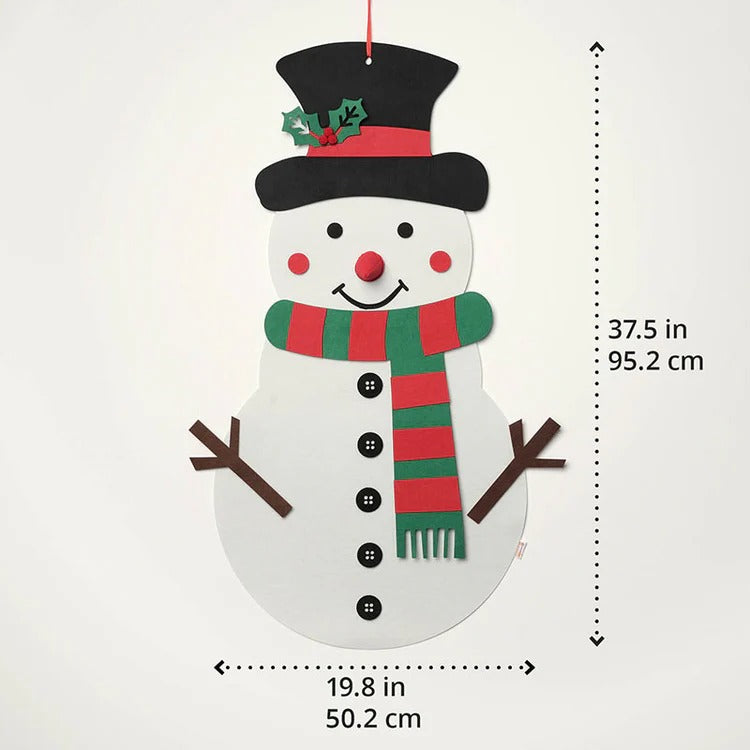 Bonhomme de neige Montessori