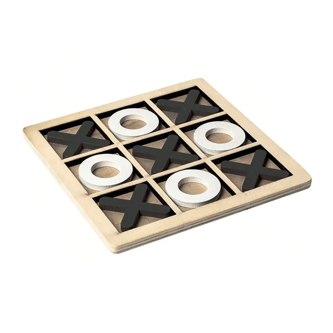 Jeu de Morpion en Bois Montessori