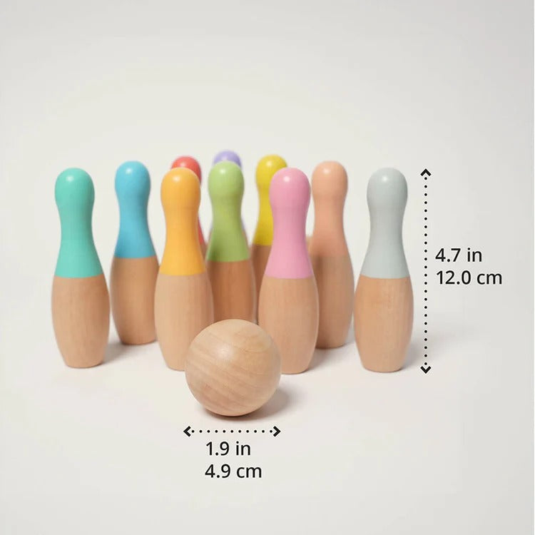 Jeu de bowling Montessori