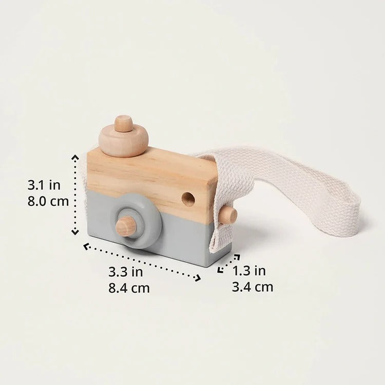 Appareil photo en bois Montessori