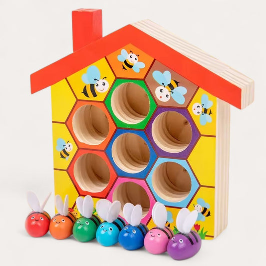 Boîte à abeilles Montessori