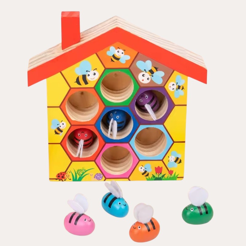 Boîte à abeilles Montessori
