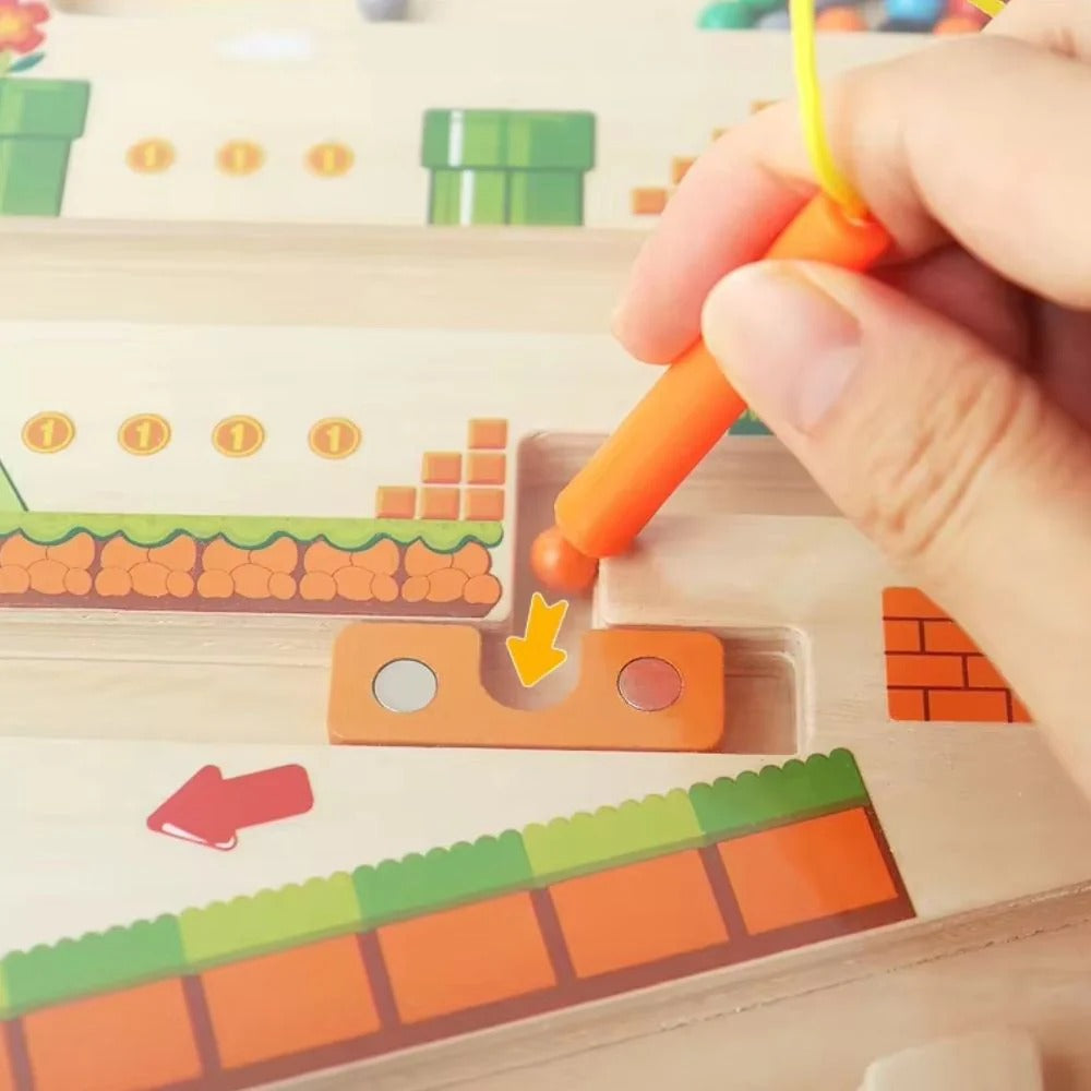 Labyrinthe de couleurs et de chiffres Montessori