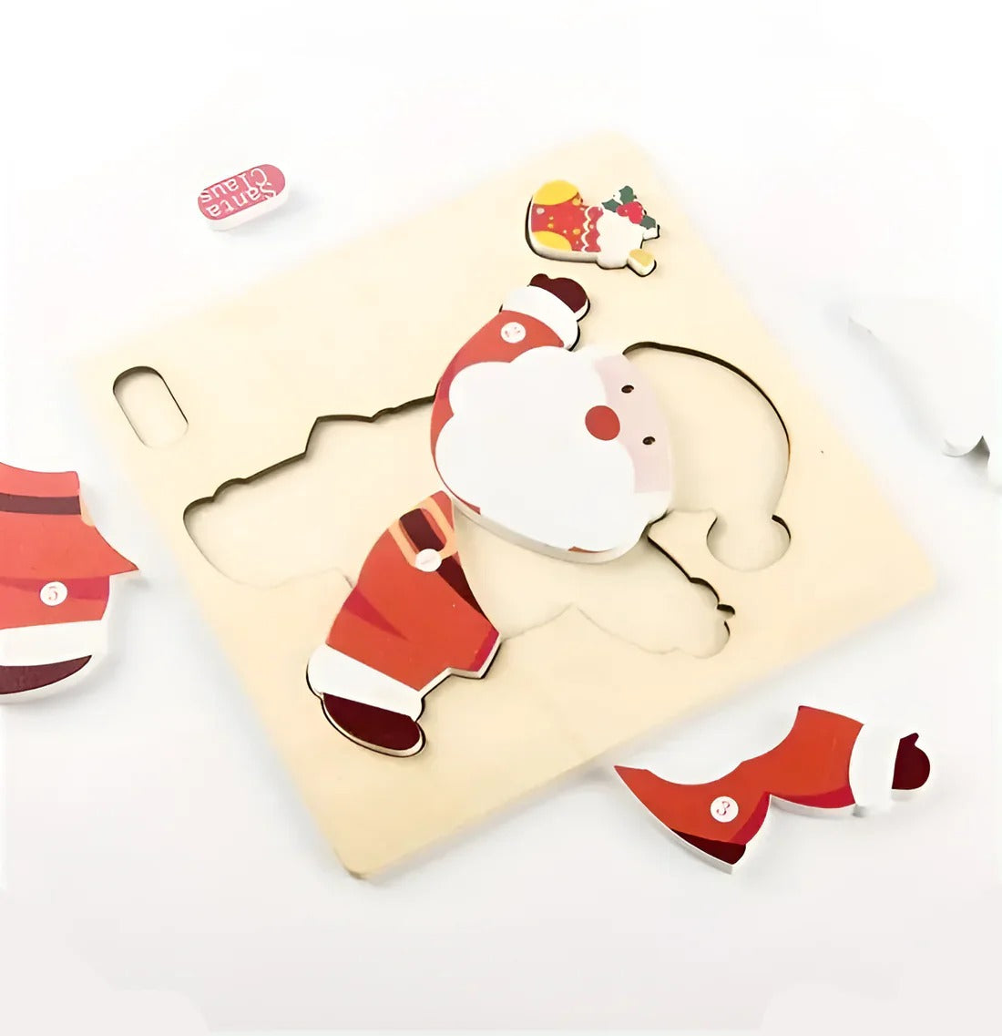Puzzle de Noël Montessori (LOT DE 4)
