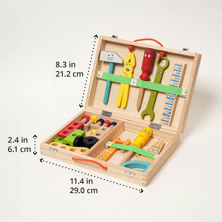 Boîte à Outils en Bois Montessori