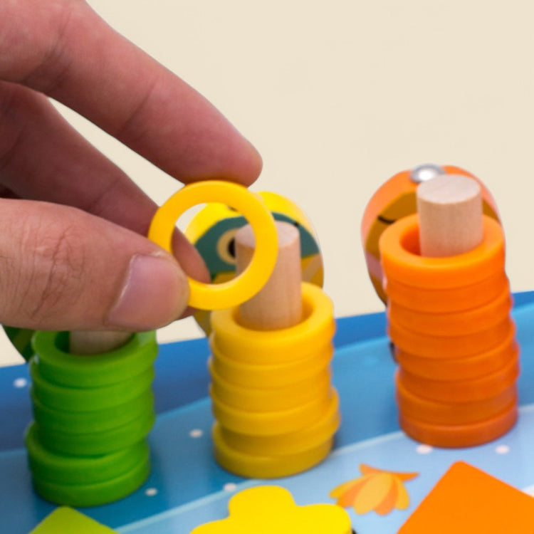 Jeu de Pêche et Formes Montessori